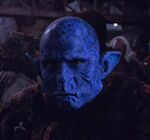 Blue-skinned Alien with pointy ears (Rura Penthe) - Human Special Blue - Independent